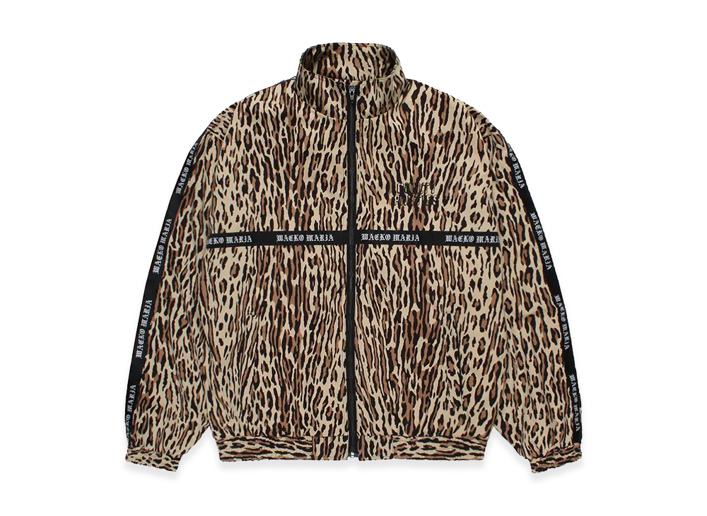 WACKO MARIA x NANGA Leopard Track Jacket "Beige"