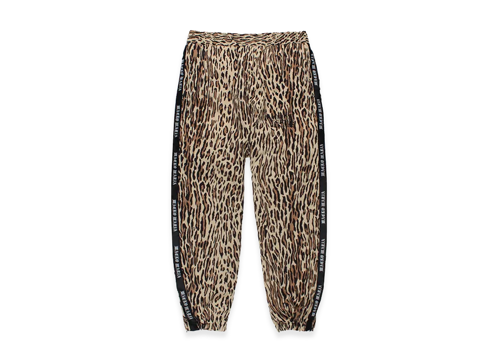 WACKO MARIA x NANGA Leopard Track Pants "Beige"