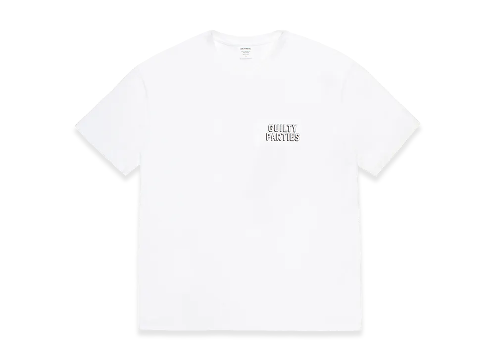 WACKO MARIA Washed Heavy Weight T-Shirt "White"