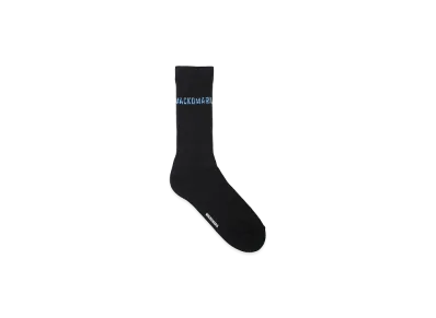 WACKO MARIA Sports Socks "Black/Blue"