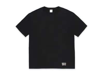 WACKO MARIA Washed Heavy Weight Color T-Shirt "Black"