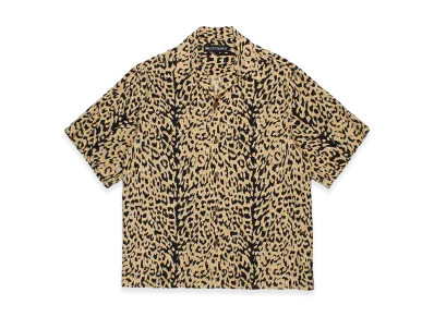 WACKO MARIA Leopard Hawaiian Shirt "Brown"