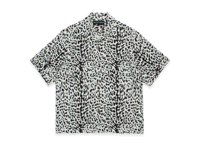 WACKO MARIA Leopard Hawaiian Shirt "Ivory"