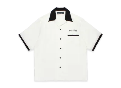 WACKO MARIA 50's Open Collar Shirt "White"