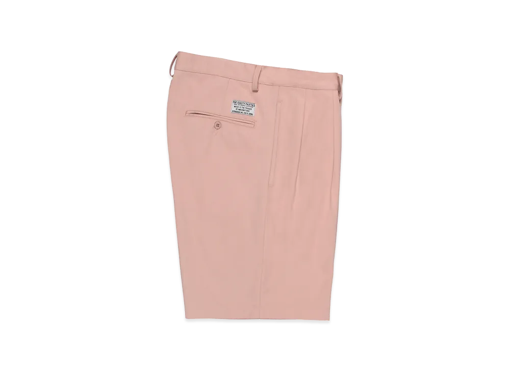 WACKO MARIA x Solbiati Double Pleated Short Trousers "Pink"