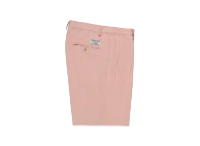 WACKO MARIA x Solbiati Double Pleated Short Trousers "Pink"