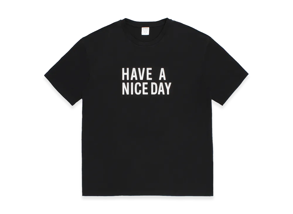 WACKO MARIA Washed Heavy Weight T-Shirt "Black"