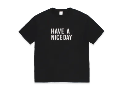 WACKO MARIA Washed Heavy Weight T-Shirt "Black"