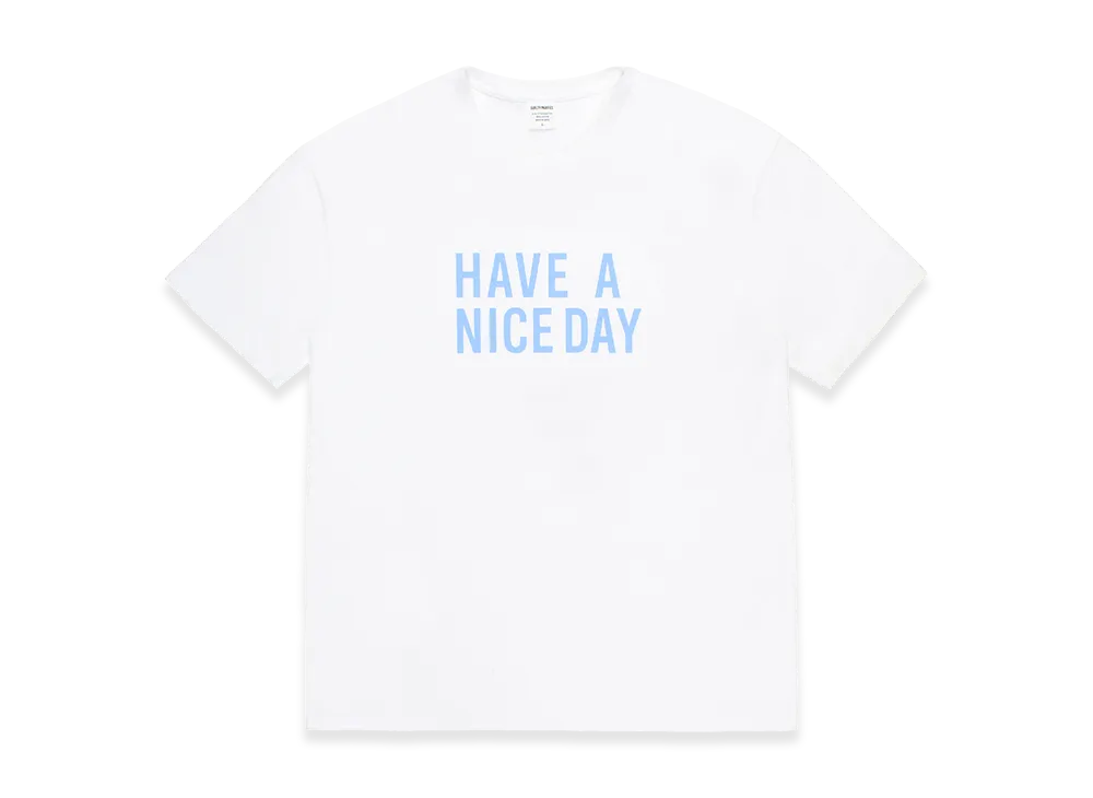 WACKO MARIA Washed Heavy Weight T-Shirt "White"