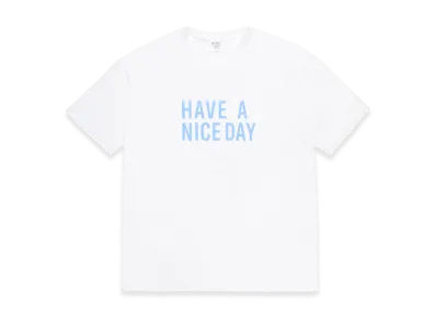 WACKO MARIA Washed Heavy Weight T-Shirt "White"