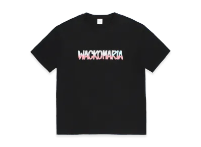 WACKO MARIA Washed Heavy Weight T-Shirt "Black"