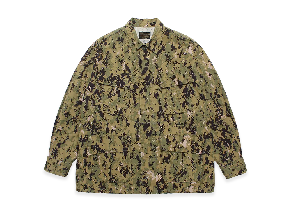 WACKO MARIA Digital Camo Fatigue Jacket "Khaki"