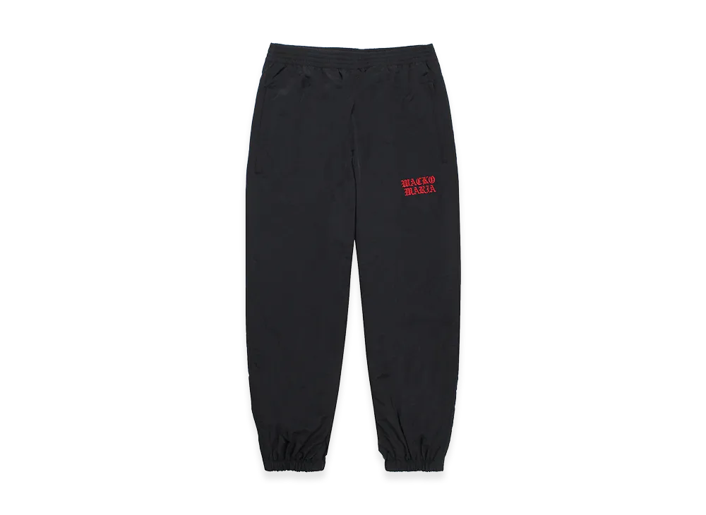 WACKO MARIA Track Pants "Black/Red"