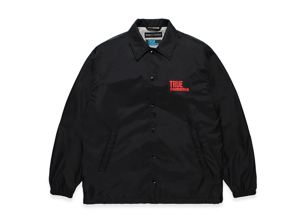 WACKO MARIA x True Romance Coach Jacket "Black"