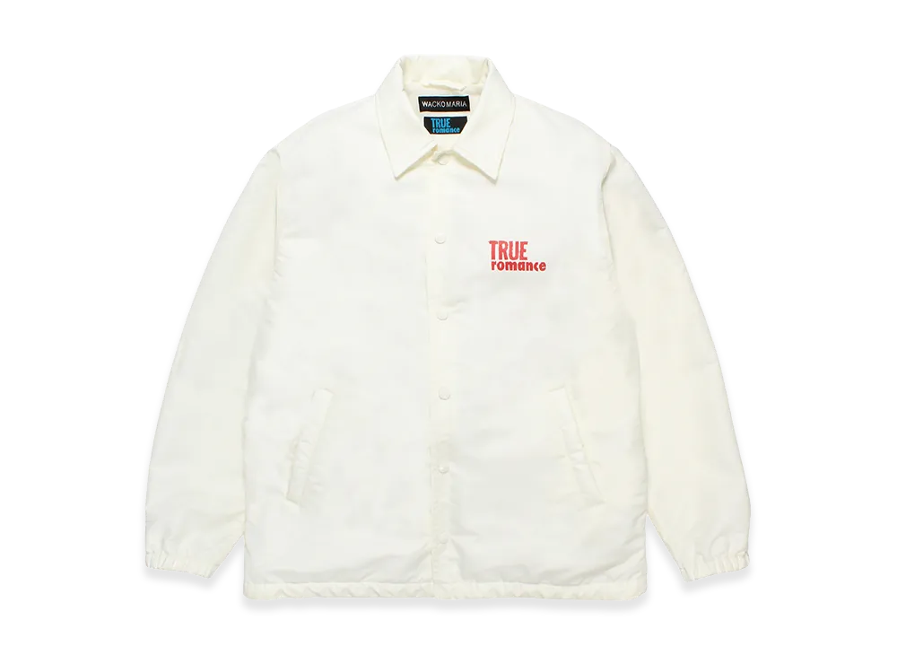 WACKO MARIA x True Romance Coach Jacket "White"