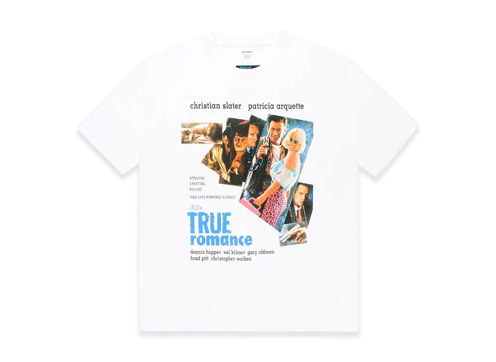 WACKO MARIA x True Romance Washed Heavy Weight T-Shirt "White"