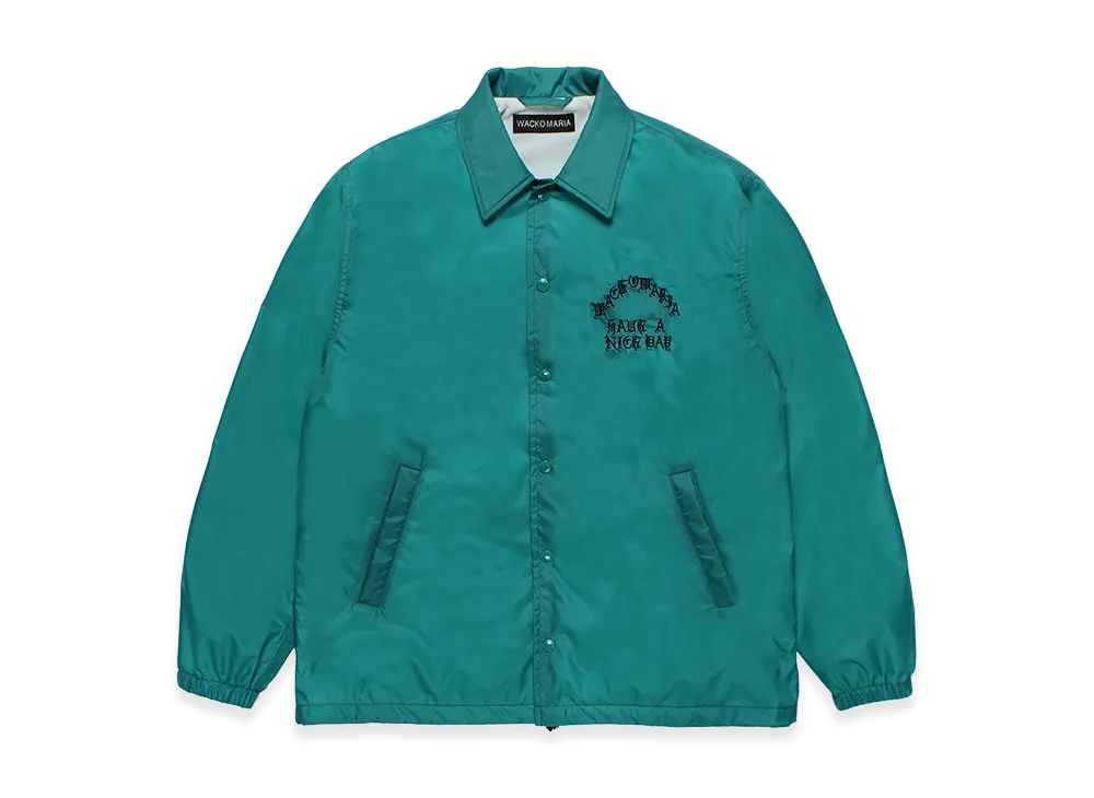 WACKO MARIA Coach Jacket "Green"