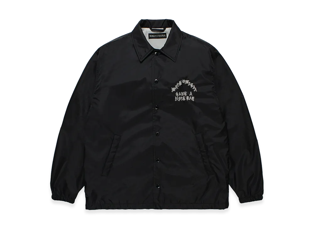 WACKO MARIA Coach Jacket "Black"