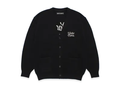 WACKO MARIA Classic Knit Cardigan "Black"