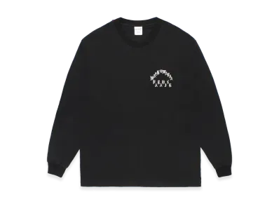 WACKO MARIA Washed Heavy Weight Long Sleeve T-Shirt "Black"