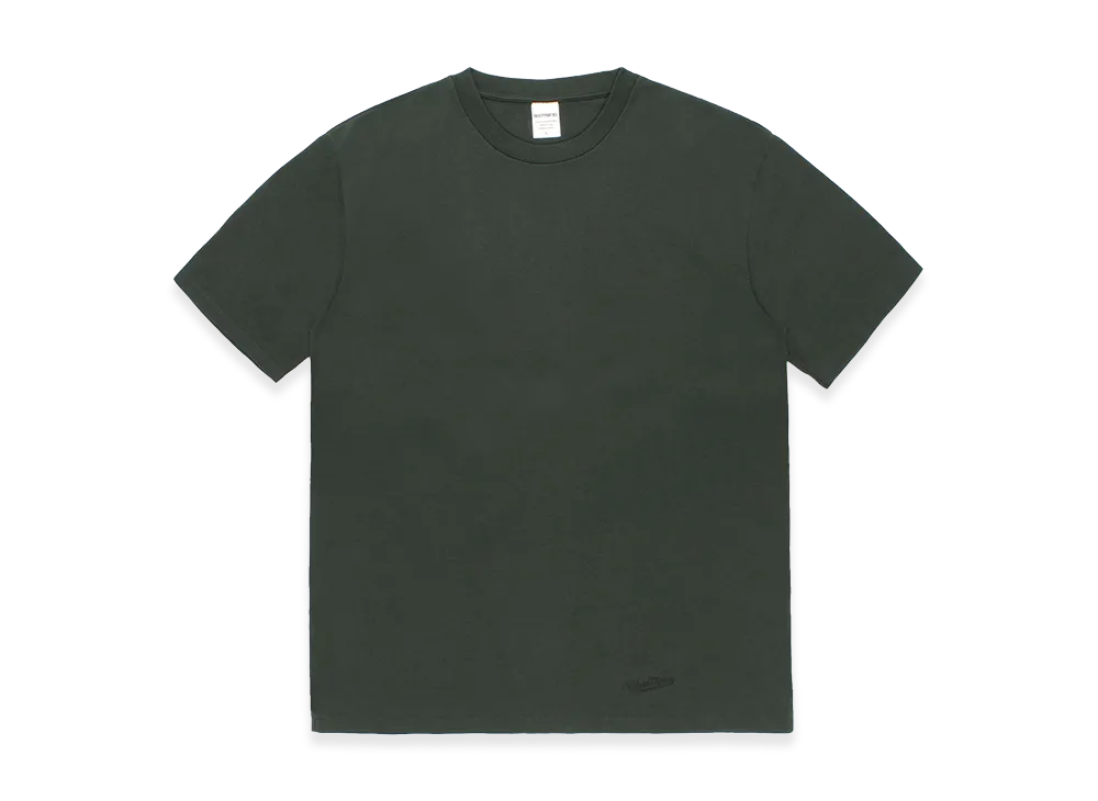 WACKO MARIA Washed Heavy Weight Color T-Shirt "Green"