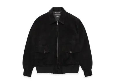WACKO MARIA Suede Leather Jacket "Black"