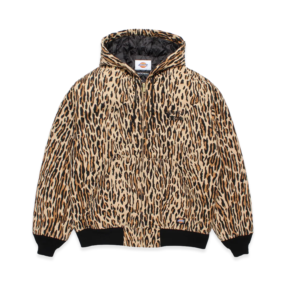 WACKO MARIA x Dickies Leopard Active Jacket "Beige"
