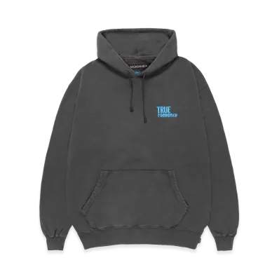 WACKO MARIA x True Romance Washed Heavy Weight Hooded Sweat Shirt "Charcoal"
