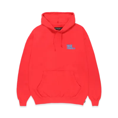 WACKO MARIA x True Romance Washed Heavy Weight Hooded Sweat Shirt "Red"