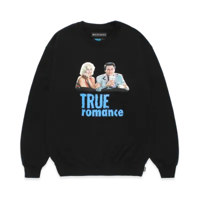 WACKO MARIA x True Romance Heavy Weight Sweat Shirt "Black"