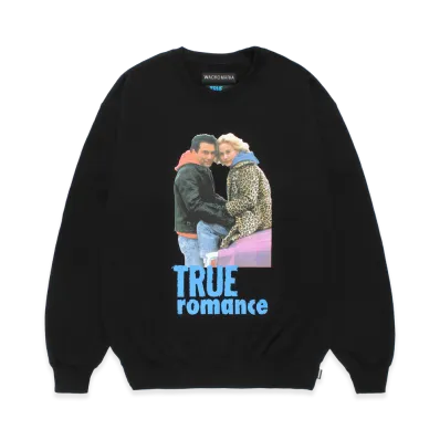 WACKO MARIA x True Romance Hooded Sweat Shirt "Black"