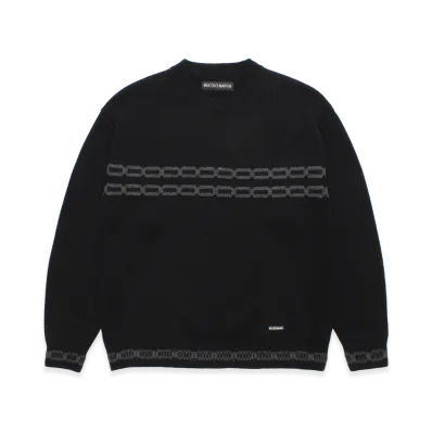 WACKO MARIA Wool Knit Sweater "Black"