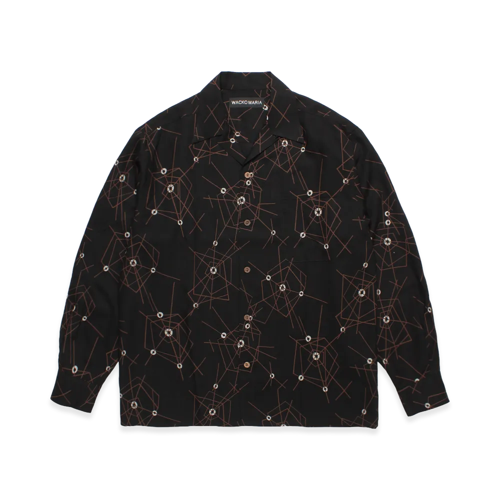 WACKO MARIA Hawaiian Shirt "Black"