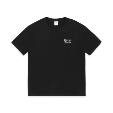 WACKO MARIA Washed Heavy Weight T-Shirt "Black"