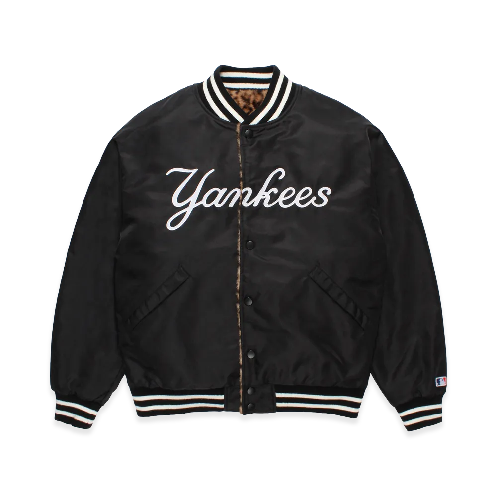 WACKO MARIA x MLB Reversible Varsity Jacket New York Yankees "Black"