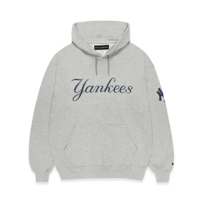 WACKO MARIA x MLB Hooded Sweat Shirt New York Yankees "Gray"