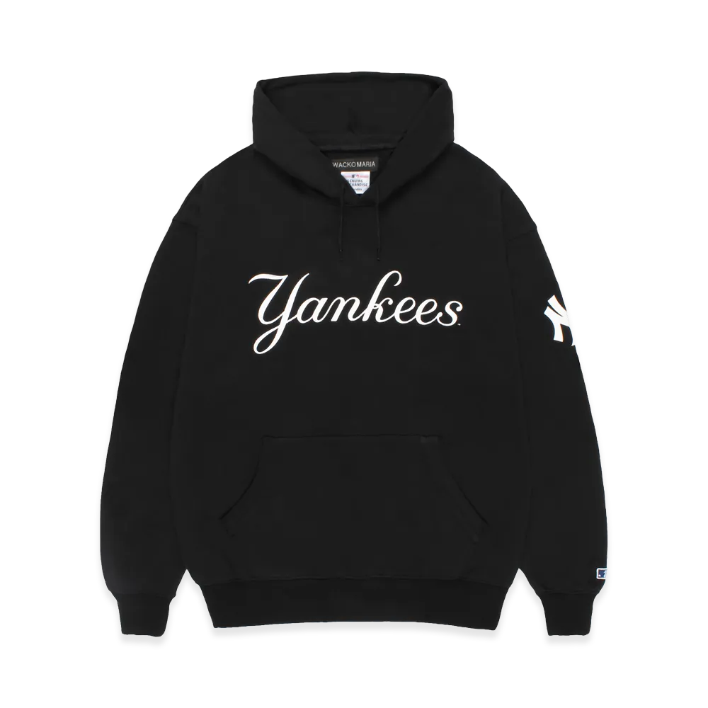 WACKO MARIA x MLB Hooded Sweat Shirt New York Yankees "Black"