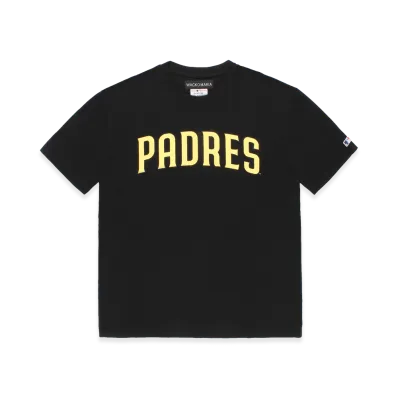 WACKO MARIA x MLB Crew Neck T-Shirt San Diego Padres "Black"