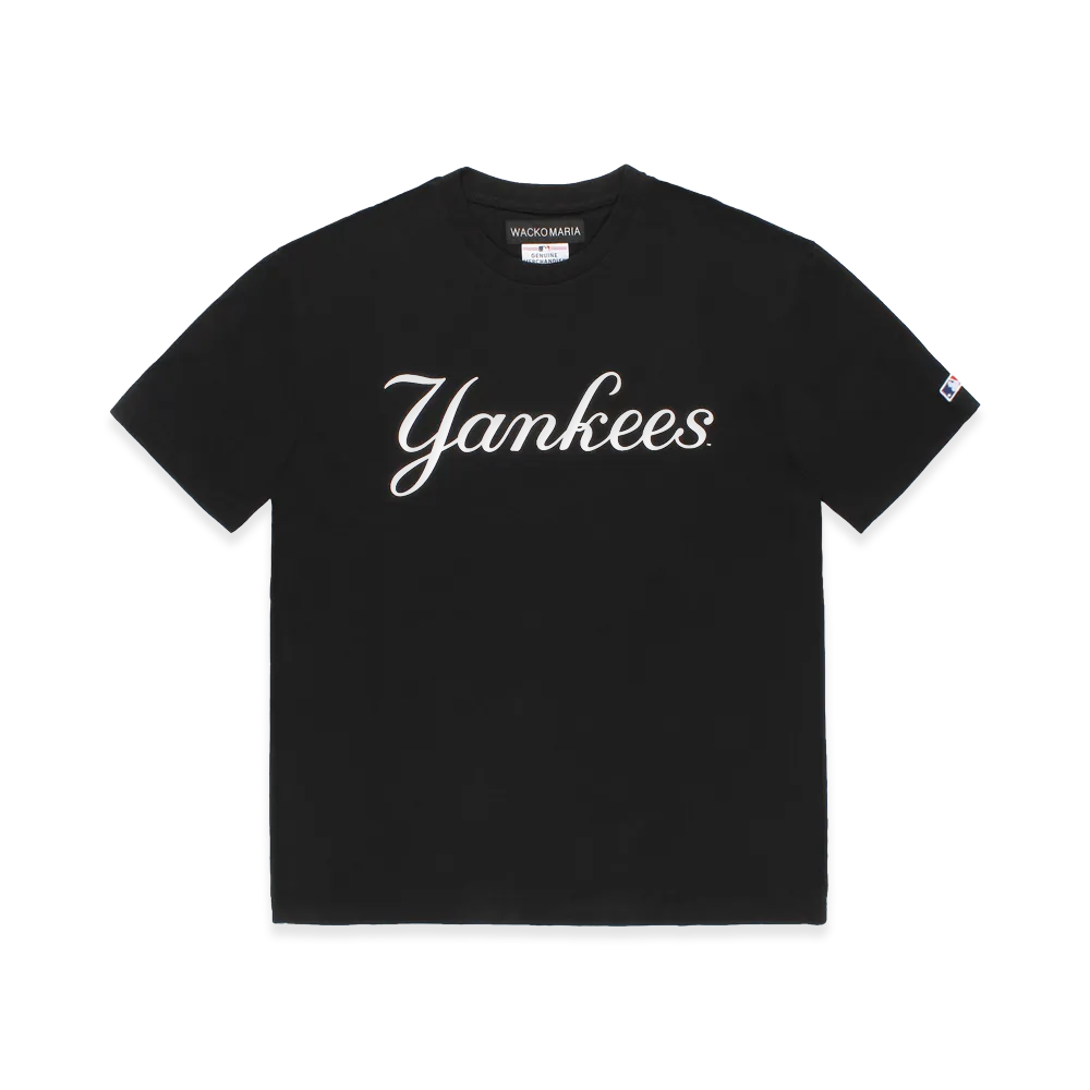 WACKO MARIA x MLB Crew Neck T-Shirt New York Yankees "Black"