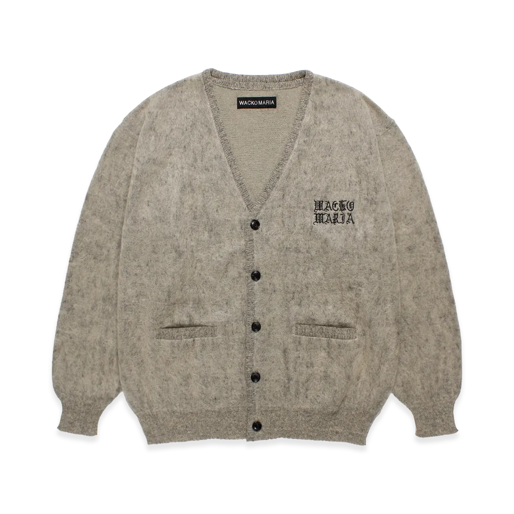 WACKO MARIA Mohair Knit Cardigan "Ivory"