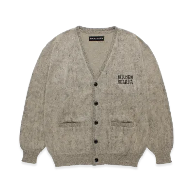 WACKO MARIA Mohair Knit Cardigan "Ivory"