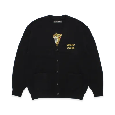 WACKO MARIA x Tim Lehi Classic Knit Cardigan "Black"