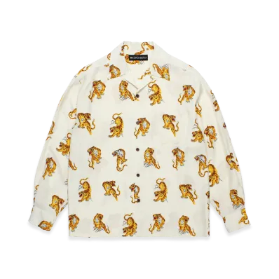 WACKO MARIA x Tim Lehi Hawaiian Shirt "Ivory"