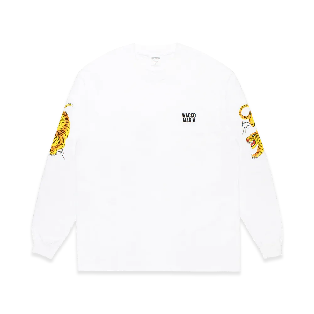 WACKO MARIA x Tim Lehi Washed Heavy Weight Long Sleeve T-Shirt