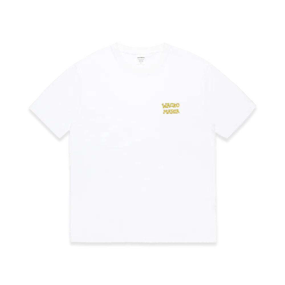 WACKO MARIA x Tim Lehi Washed Heavy Weight T-Shirt "White"