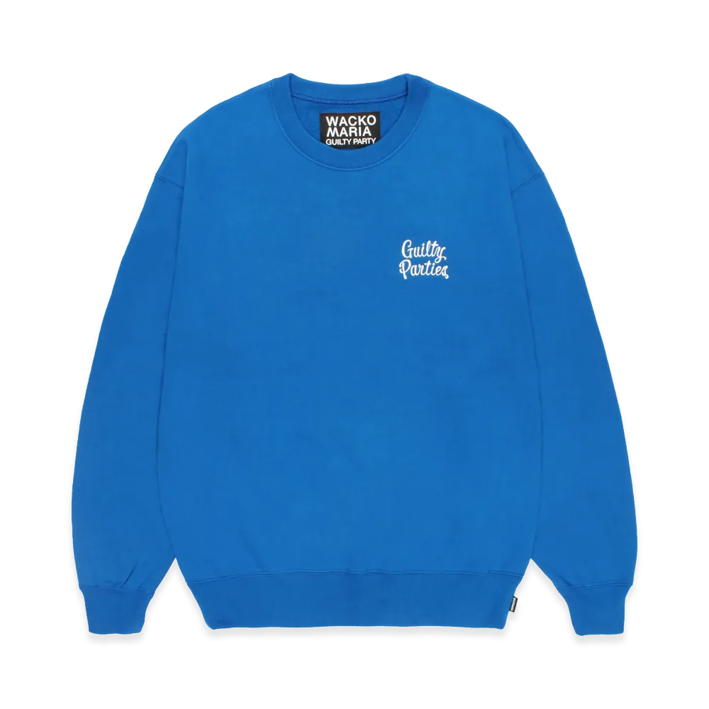 WACKO MARIA Heavy Weight Sweat Shirt "Blue"