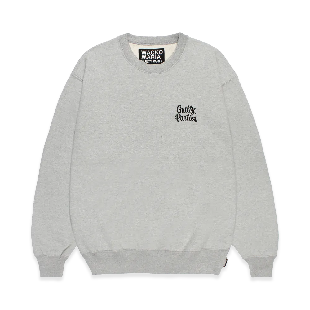 WACKO MARIA Heavy Weight Sweat Shirt "Gray"