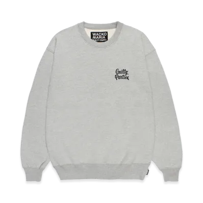 WACKO MARIA Heavy Weight Sweat Shirt "Gray"