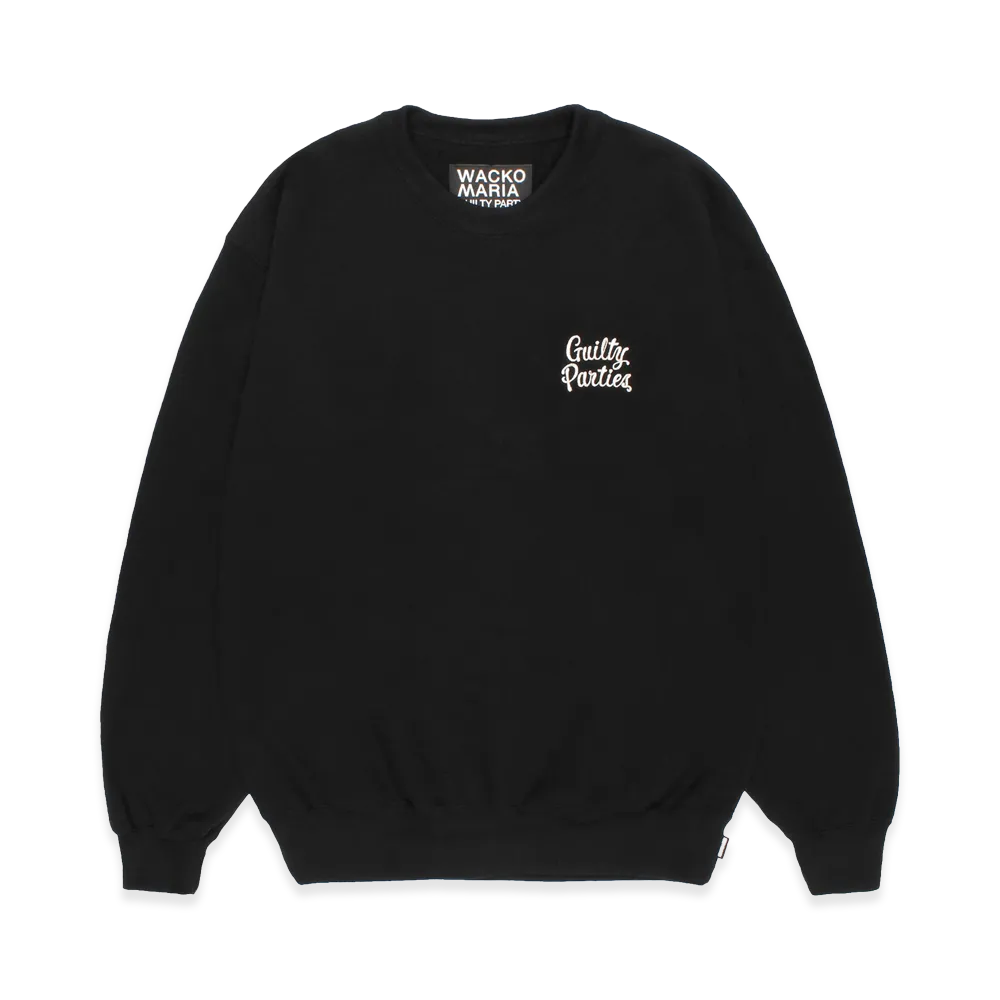 WACKO MARIA Heavy Weight Sweat Shirt "Black"
