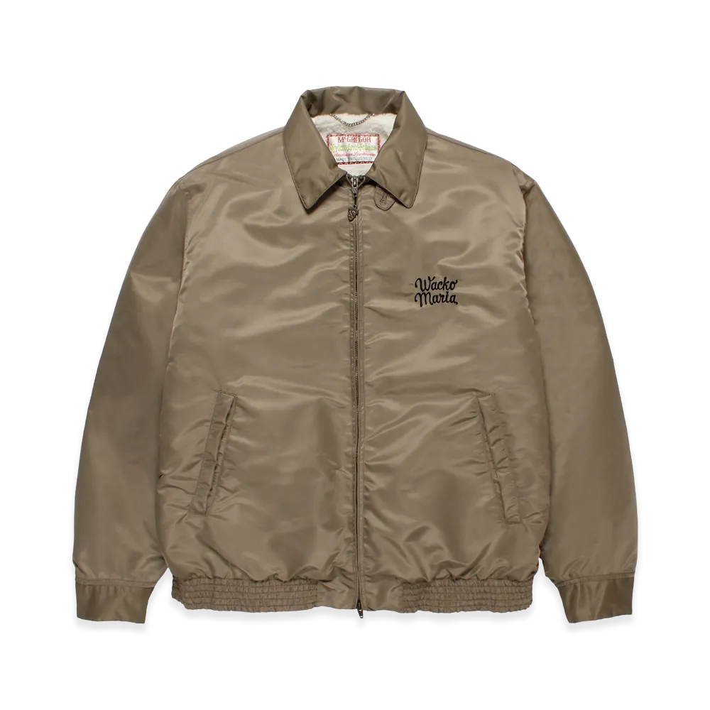 WACKO MARIA Mcgregor / Nylon Anti-Freeze Jacket "Brown"